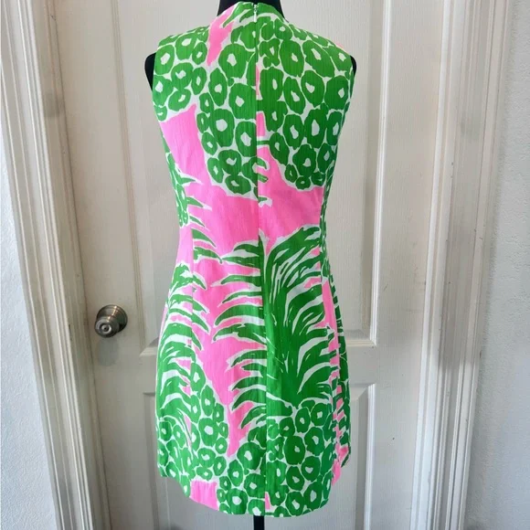 Lilly Pulitzer Pink and Green Dress - Picture 3 of 5